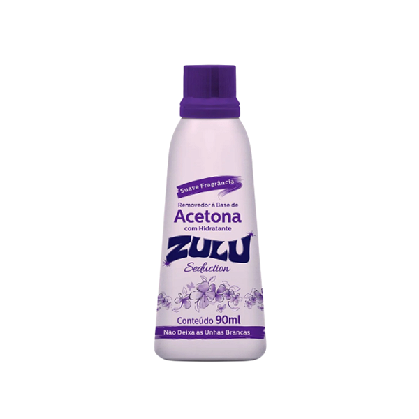 Removedor a base de Acetona com Hidratante Zulu 90ML