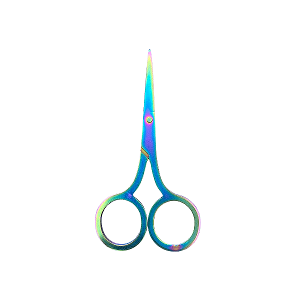 Tesoura Ponta Fina em Inox Profissional Fada Color