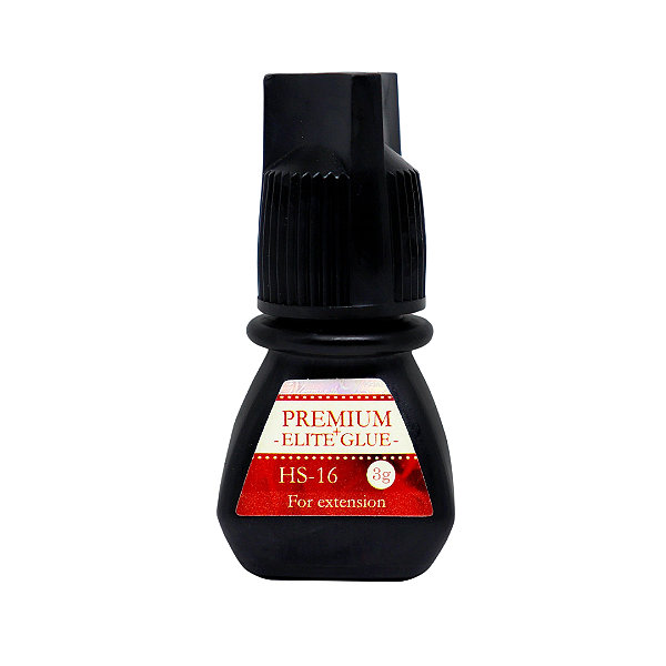 Cola p/ Extensão de Cílios Premium Elite HS-16 3ml Preta