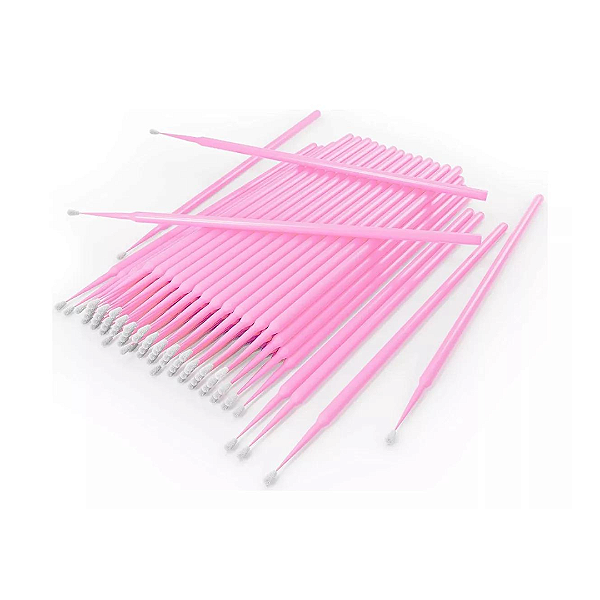 Microbrush Descartável 2.0 p/ Extensão de Cílios 100 unidades