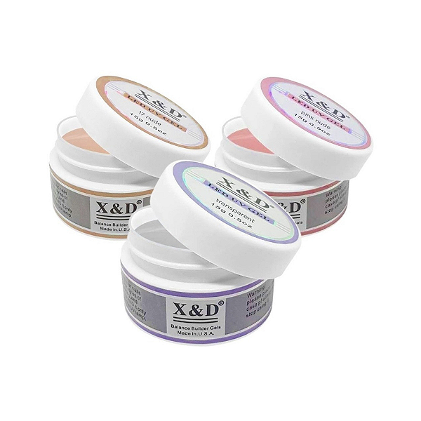 Gel p/ Alongamento de Unha Profissional Led UV X&D 15g