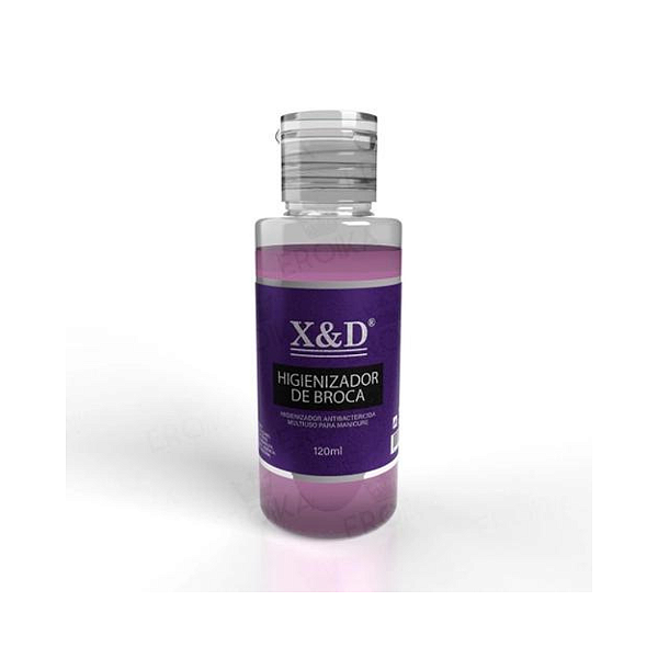 Líquido Higienizador de Brocas Profissional X&D 120ml