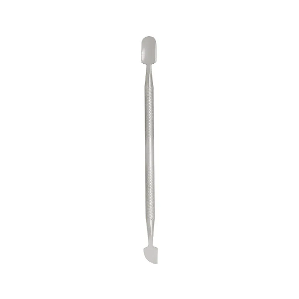 Espátula Dupla p/ Cutícula em Inox Santa Clara Ref 135
