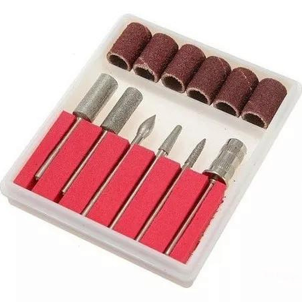 Refil de brocas e lixas para Motor Comum