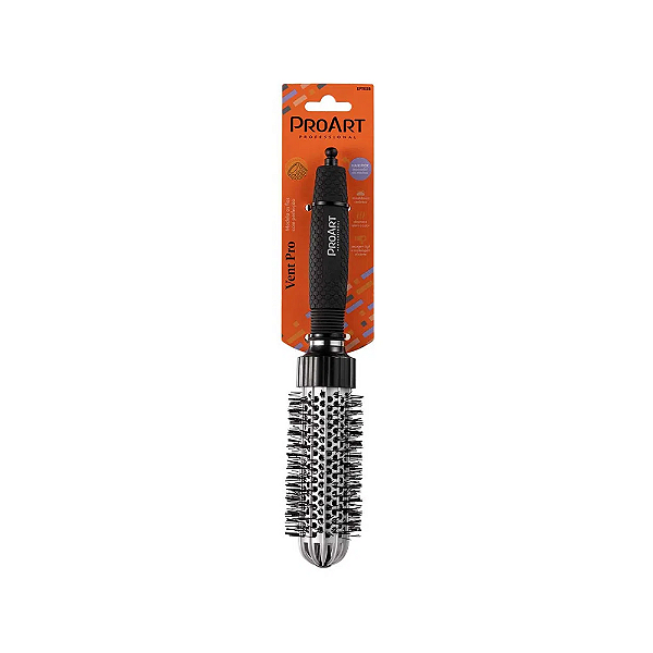 Escova Profissional Vent Pro Termica ProArt Prata 33mm
