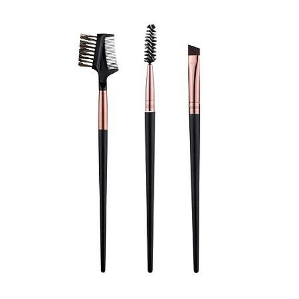 Kit de Pincel Sobrancelhas 3 unidades