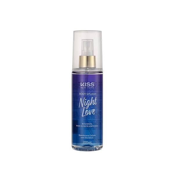 Spray Body Splash Night Love Kiss New York 200ml