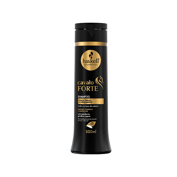 Shampoo Força Brilho Crescimento Cavalo Forte Haskell 300ml