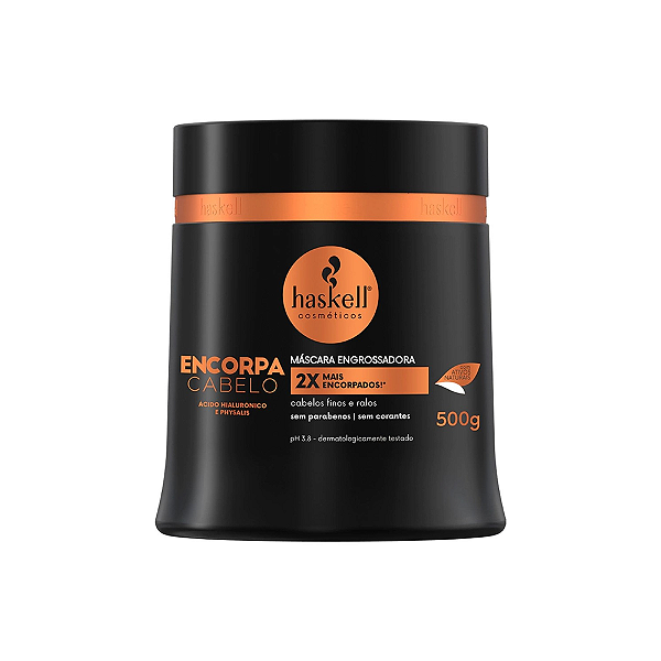 Máscara Capilar Engrossadora Encorpa Cabelo Haskell 500g