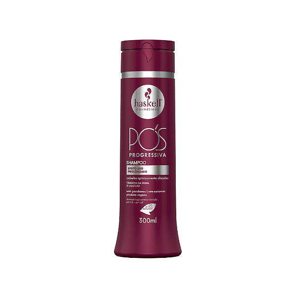 Shampoo Efeito Liso Pós Progressiva Haskell 300ml