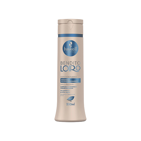 Condicionador Antidanos Bendito Loiro Haskell 300ml