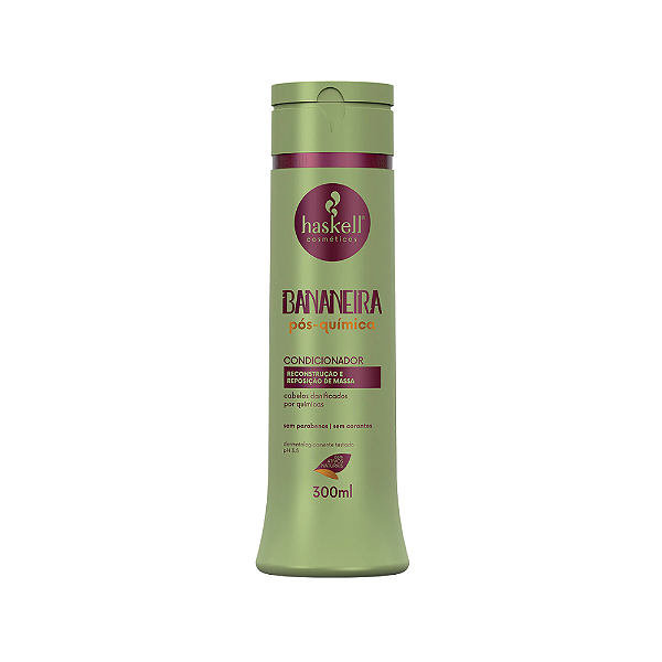 Condicionador Pós-Química Bananeira Haskell 300ml