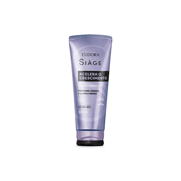 Condicionador Acelera O Crescimento Eudora Siàge 200ml