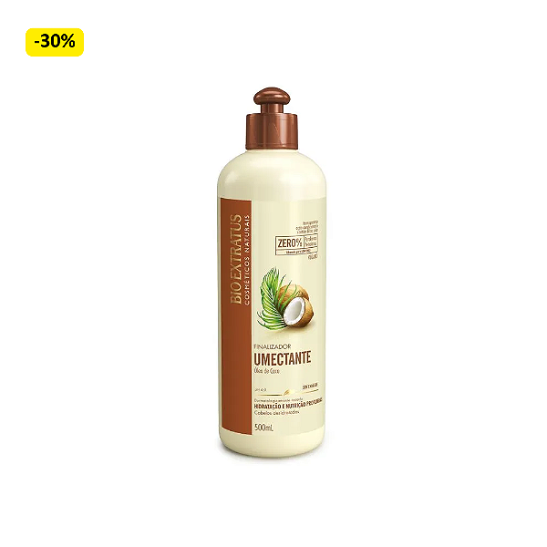 Finalizador Umectante Óleo de Coco Bio Extratus 500ml