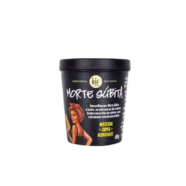 Máscara Super Hidratante Capilar Morte Súbita Lola 450g