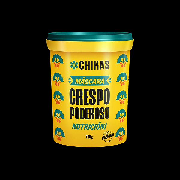 Chikas Máscara Crespo Poderoso 700g