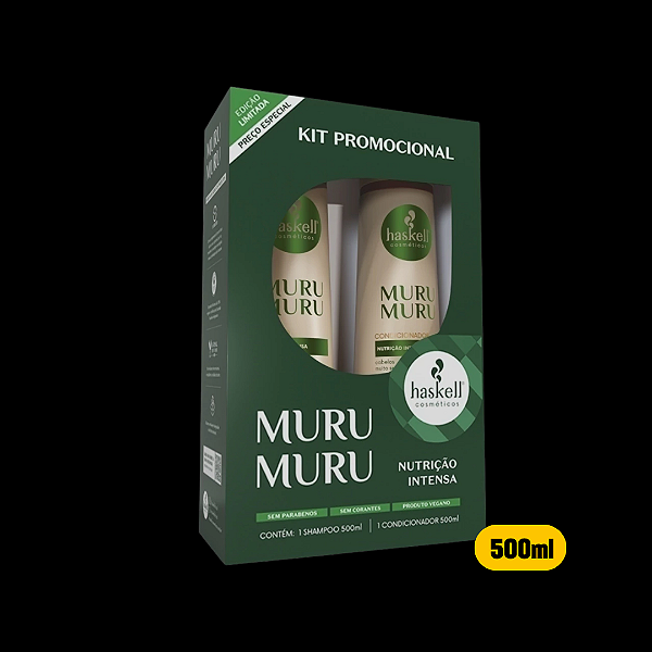 Haskell Sh+Cond. Murumuru 500ml