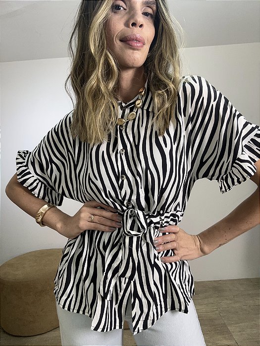 Camisa zebra