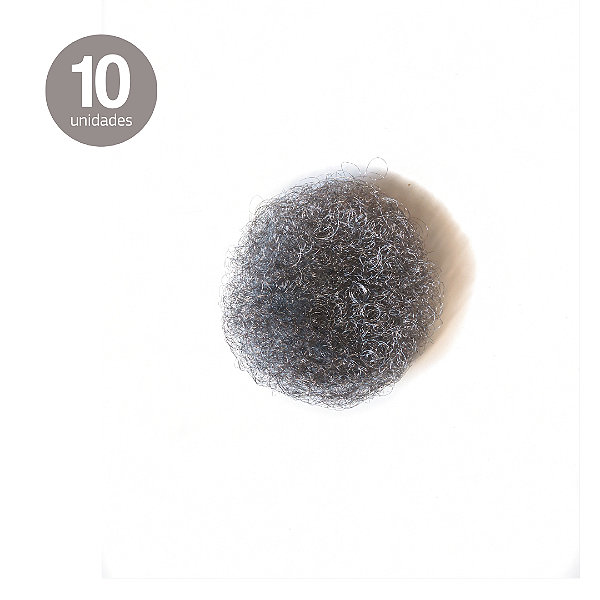 Combo 10 unidades - Esponja de lavar louça Inox