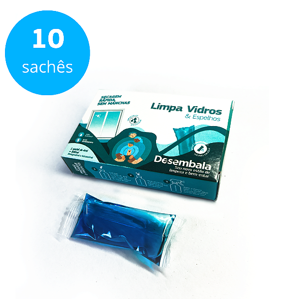 Combo 10 unidades - Limpa Vidros