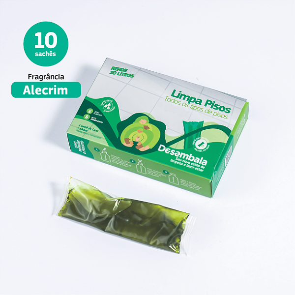 Combo 10 unidades - Limpa Pisos ALECRIM