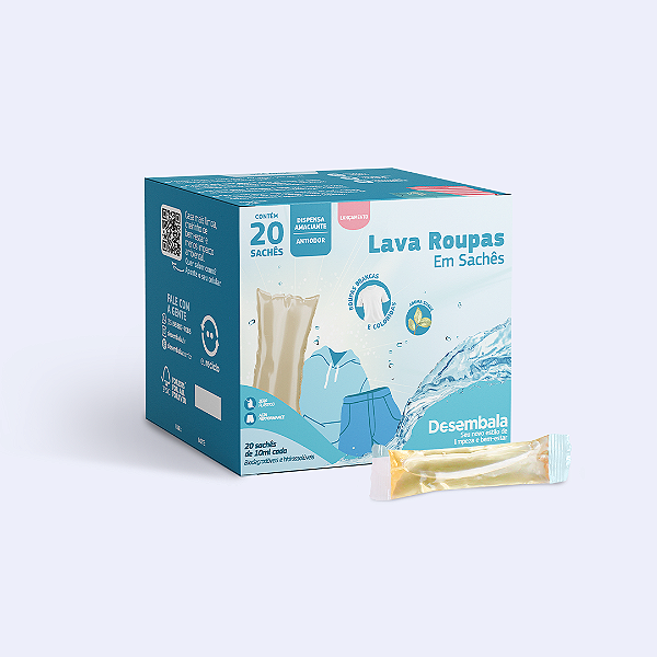 Trio Lava Roupas Desembala