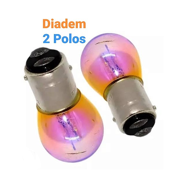 Par de Lâmpadas de Seta Diadem 2 Polos Seta Conjugada com Farolete