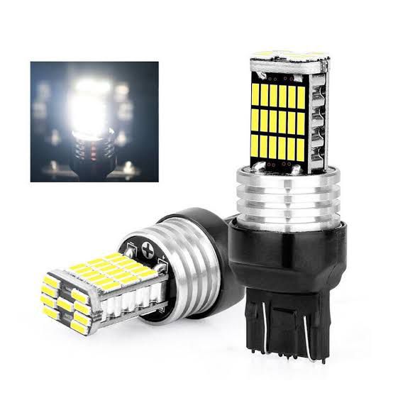 Par Lâmpada Led T20 Premium 2 Polos 45 Leds 12v 6000k