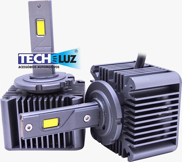 Led para Substituir Xenon Original D3s / D8s 18.000 Lumens (Par)