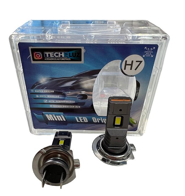Ultra Led Mini Original H7 6000k 12.000 Lumens