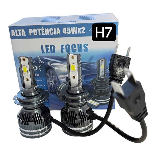 Kit H7 Ultra LED Focus 90W 13.000 lm – Plug & Play 6000K