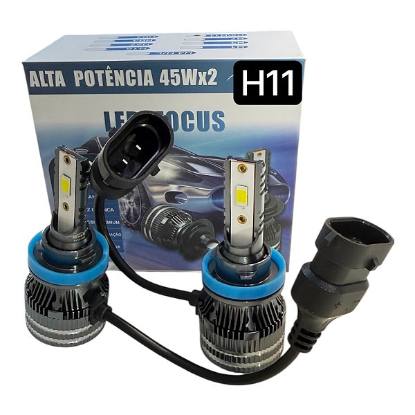 Kit Led Focus H11/H8 Ultra LED 90W 13.000 lm – Plug & Play 6.000k