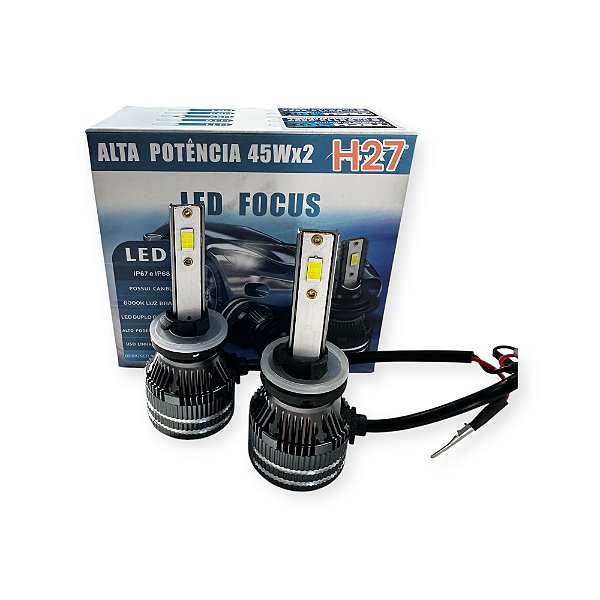 KIT H27 ULTRA LED FOCUS 90 WATTS 13 MIL LUMENS