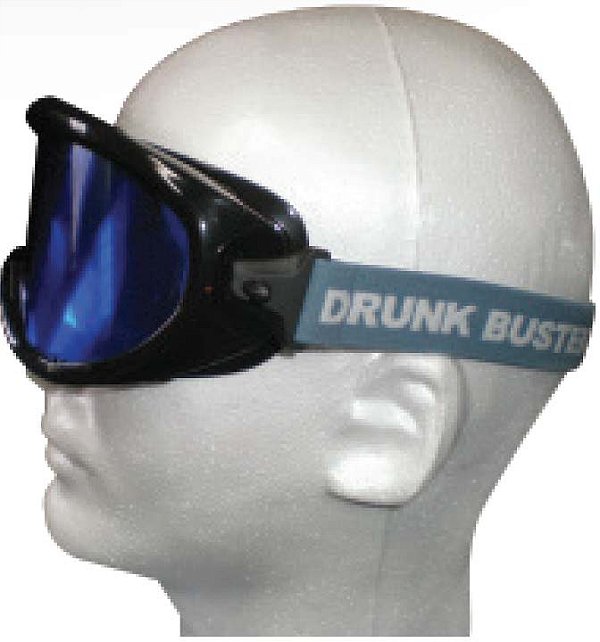 Óculos de simulação de embriaguez BAC 0,6 A 0,8 Uso Noturno - Testes de  Drogas e Álcool.