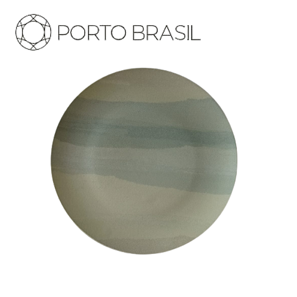 CONJUNTO PRATOS RASOS COUP STONEWARE ANTÁRTIDA - 06 UNIDADES - PORTO BRASIL - 26 CM