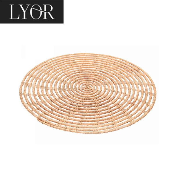 Lugar Americano de Fibra Natural Palm 35cm - Lyor