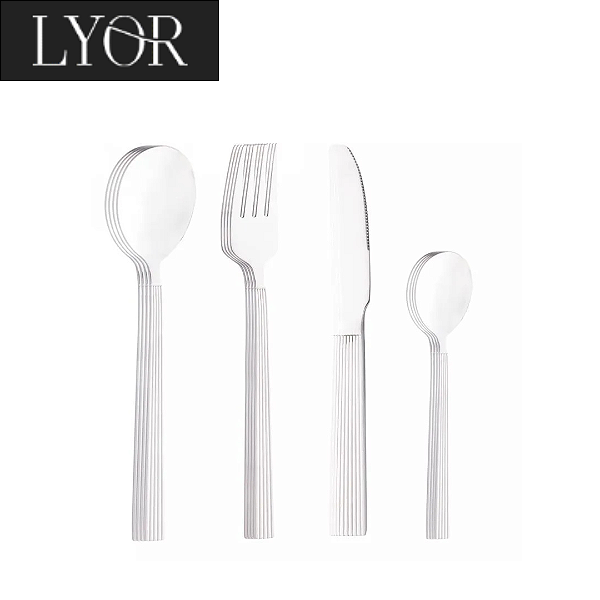 Faqueiro 16 Peças de Aço Inox Athenas - Lyor