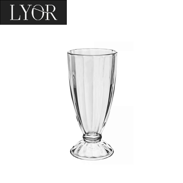Taça para Milkshake de Vidro 380ml - Lyor