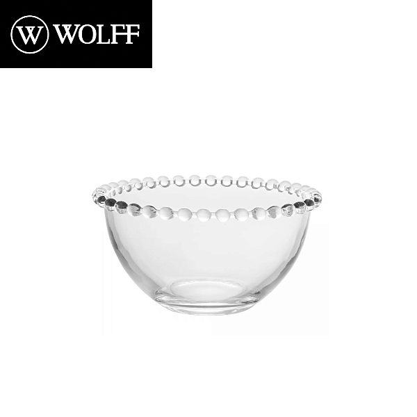 Conjunto 4 Bowls Pearl 14cm x 8cm Cristal - Wolff