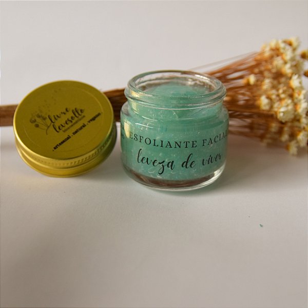ESFOLIANTE FACIAL - leveza de viver -