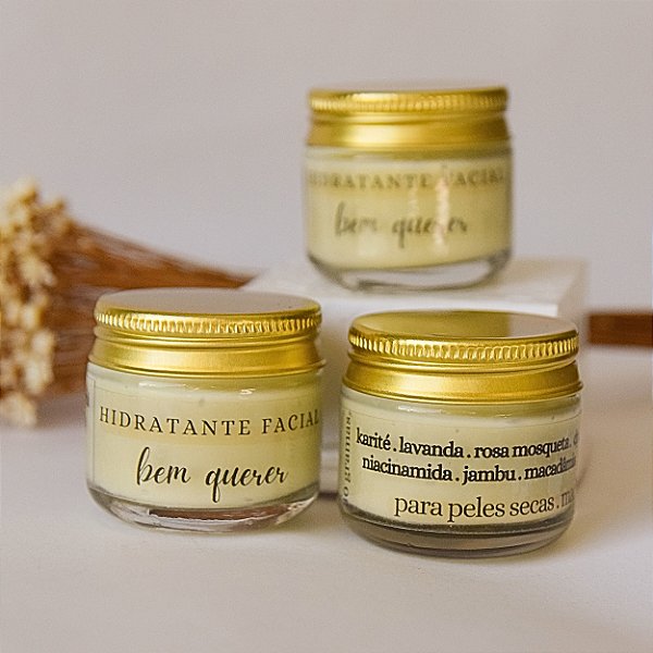 HIDRATANTE FACIAL - bem querer - peles secas | maduras