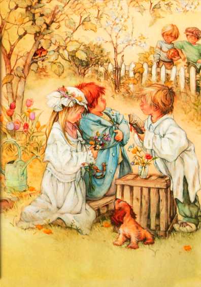 Papel de carta casamento no quintal Lisi