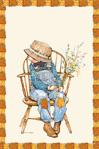 Papel de carta Menino Betty