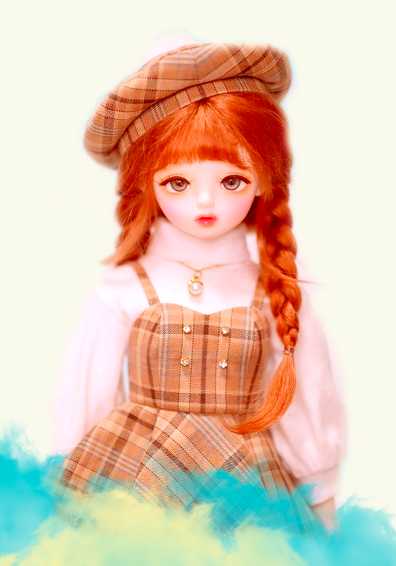 Papel de carta conjunto perfeitas bonecas