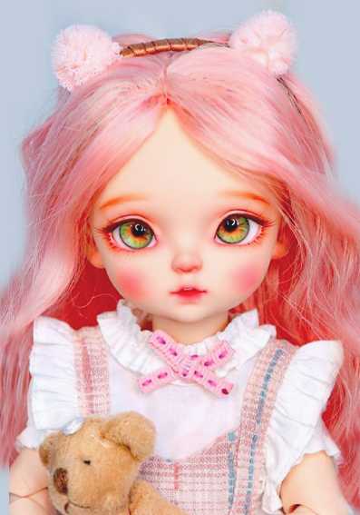 Papel de carta conjunto boneca Bythes