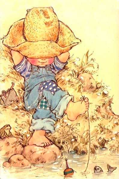 Papel de carta menino pescador Sarah Kay