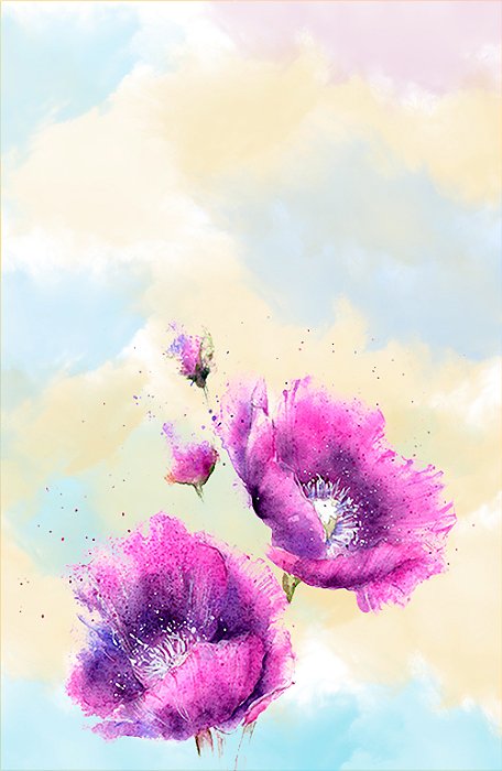 Papel de carta floral 2