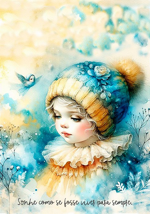 Coleção Aconchego - 06 papéis de carta