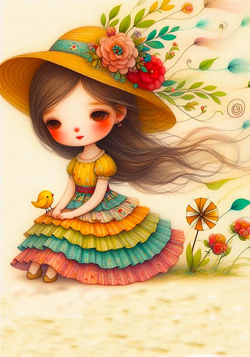 COLEÇÃO PRIMAVERA - 8 PAPÉIS DE CARTA