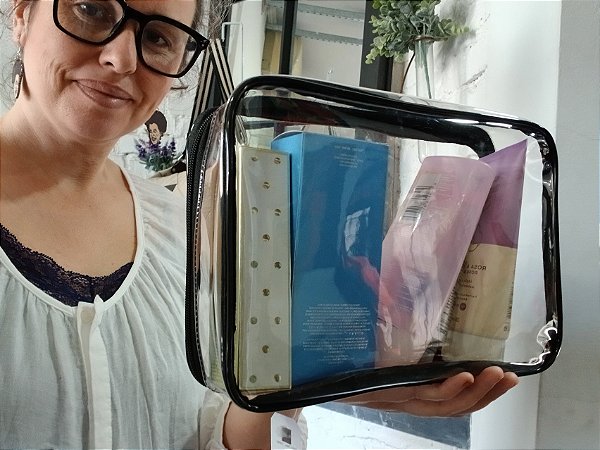 Necessaire Maleta transparente G